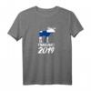 Finnland 2019 Wanderurlaub Elch T-Shirt – Perfektes Geschenk für Wanderer & Elch-Fans