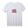 Angeltour 2020 mit Norwegen Flagge T-Shirt für Angler und Fischer – Perfekt für Angelurlaub in Skandinavien, Fjorden & Angelreisen