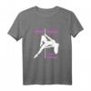 Lustiges Pole Dance is my Therapy T-Shirt für Frauen – Perfektes Workout- und Geschenk für Tänzerinnen, Lehrerinnen & Fitnessbegeisterte