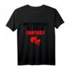 Deine Fantasie ist mein Fitness Pole Geschenkidee T-Shirt – Elegantes und Erotisches Design für Pole Dance Fans, perfekt als Weihnachts- oder Geburtstagsgeschenk