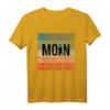 Moin Leuchtturm T-Shirt mit Spruch – Maritimes Vintage Design für Nord- und Ostsee-Liebhaber, Hafenfans & Segler