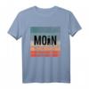 Moin Leuchtturm T-Shirt mit Spruch – Maritimes Vintage Design für Nord- und Ostsee-Liebhaber, Hafenfans & Segler