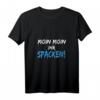 Damen Moin Moin ihr Spacken Begrüßung Nordsee Ostsee T-Shirt mit V-Ausschnitt – Originelles Geschenk für Norddeutsche & Küstenliebhaber