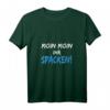 Damen Moin Moin ihr Spacken Begrüßung Nordsee Ostsee T-Shirt mit V-Ausschnitt – Originelles Geschenk für Norddeutsche & Küstenliebhaber