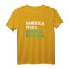 America First Austria Förster T-Shirt – Lustiges Waldmensch Geschenk für Förster, Natur- und Waldliebhaber in Österreich