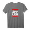 ÄPP LER Apfelwein Ebbelwoi T-Shirt | Hessen Bembel Frankfurt - Perfektes Geschenk für Hessen-Liebhaber zu Weihnachten, Geburtstag & Vatertag