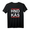 Handkäs HND KÄS Apfelwein Bembel Hessen Lustiges Spaß T-Shirt - Regionale Geschenkidee für Hessen-Liebhaber, Vatertag, Weihnachten & Geburtstag