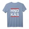Handkäs HND KÄS Apfelwein Bembel Hessen Lustiges Spaß T-Shirt - Regionale Geschenkidee für Hessen-Liebhaber, Vatertag, Weihnachten & Geburtstag