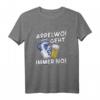 Ebbelwoi Geht Immer Noi - Lustiges Apfelwein T-Shirt für Frankfurt & Hessen, Perfekt für Weinfeste & Ebbelwoi-Liebhaber