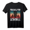 Fridays for Schorle Weinschorle Wein Pfälzer Dubbeglas T-Shirt – Lustiges Geschenk für Weinliebhaber aus der Pfalz und Weinfeste