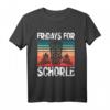 Fridays for Schorle Weinschorle Wein Pfälzer Dubbeglas T-Shirt – Lustiges Geschenk für Weinliebhaber aus der Pfalz und Weinfeste