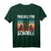 Fridays for Schorle Weinschorle Wein Pfälzer Dubbeglas T-Shirt – Lustiges Geschenk für Weinliebhaber aus der Pfalz und Weinfeste