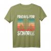 Fridays for Schorle Weinschorle Wein Pfälzer Dubbeglas T-Shirt – Lustiges Geschenk für Weinliebhaber aus der Pfalz und Weinfeste