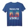 Fridays for Schorle Weinschorle Wein Pfälzer Dubbeglas T-Shirt – Lustiges Geschenk für Weinliebhaber aus der Pfalz und Weinfeste