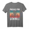 Fridays for Schorle Weinschorle Wein Pfälzer Dubbeglas T-Shirt – Lustiges Geschenk für Weinliebhaber aus der Pfalz und Weinfeste