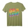 Love Is Love T-Shirt – Unterstütze die LGBTQ+ Community mit Regenbogen-Design für Pride, Geburtstage & Events