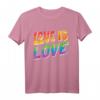 Love Is Love T-Shirt – Unterstütze die LGBTQ+ Community mit Regenbogen-Design für Pride, Geburtstage & Events