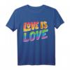 Love Is Love T-Shirt – Unterstütze die LGBTQ+ Community mit Regenbogen-Design für Pride, Geburtstage & Events