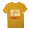 Mir Egal Ich Bleibe Frankfurt Fan Fußball Fanclub Geschenk - Cooles Fan T-Shirt für Fußballliebhaber und Supporter