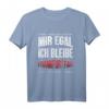 Mir Egal Ich Bleibe Frankfurt Fan Fußball Fanclub Geschenk - Cooles Fan T-Shirt für Fußballliebhaber und Supporter
