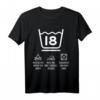 Herren 18. Geburtstag T-Shirt – Lustiges Motiv für Jungs vom Jahrgang 2005, humorvolles Geschenk zum 18. Geburtstag, schonend behandeln den alten Sack!