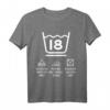 Herren 18. Geburtstag T-Shirt – Lustiges Motiv für Jungs vom Jahrgang 2005, humorvolles Geschenk zum 18. Geburtstag, schonend behandeln den alten Sack!