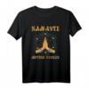 Namaste Motherfucker - Lustiges Yoga Meditations T-Shirt mit Spruch für Freunde & Familie, perfektes Geschenk für Yoga & Meditationsliebhaber