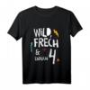 Kinder Wild, Frech & endlich 4 - Buntes Geburtstags-T-Shirt für den 4. Geburtstag, tolles Geschenk für Jungen und Mädchen