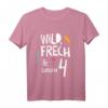 Kinder Wild, Frech & endlich 4 - Buntes Geburtstags-T-Shirt für den 4. Geburtstag, tolles Geschenk für Jungen und Mädchen