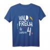 Kinder Wild, Frech & endlich 4 - Buntes Geburtstags-T-Shirt für den 4. Geburtstag, tolles Geschenk für Jungen und Mädchen