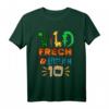 Wild, Frech und Endlich 10 Jahre Geburtstagsshirt - Lustiges Tiermotiv Geschenk für Mädchen & Jungen zum Geburtstag