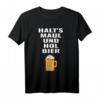 Halts Maul und Hol Bier T-Shirt - Witziges Saufshirt mit frechem Spruch, Perfektes Geschenk für Männer