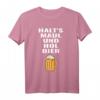 Halts Maul und Hol Bier T-Shirt - Witziges Saufshirt mit frechem Spruch, Perfektes Geschenk für Männer