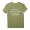 Ich brauche keinen Mittelfinger ich kann das mit den Augen T-Shirt – Lustiges Fasching & Karneval Statement-Shirt für Spaß und Auffallen