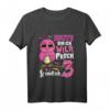 Kinder Wild, Frech und endlich 3 Jahre Eulen T-Shirt – Lustiges Geburtstagsgeschenk für 3-jährige Mädchen, perfekt für Eulen-Fans
