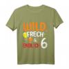 Kinder Wild - Frech & endlich 6 Geburtstagsshirt für Jungen - Perfektes Geschenk zum 6. Geburtstag