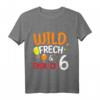 Kinder Wild - Frech & endlich 6 Geburtstagsshirt für Jungen - Perfektes Geschenk zum 6. Geburtstag