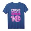 Frech Wild und schon 18 Jahre Pferd Pony T-Shirt – Perfektes Geburtstagsgeschenk für Pferdemädchen & Reiterinnen zum 18. Geburtstag