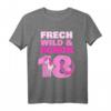 Frech Wild und schon 18 Jahre Pferd Pony T-Shirt – Perfektes Geburtstagsgeschenk für Pferdemädchen & Reiterinnen zum 18. Geburtstag