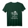 Damen Motivation Spruch Hoffnung HapPanda T-Shirt mit V-Ausschnitt - Lustiges Geschenk für Familie & Freunde