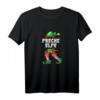 Damen Freche Elfe Partnerlook Familien Outfit Weihnachten T-Shirt – Lustiges Weihnachtsgeschenk für Frauen & Familienfest