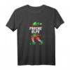 Damen Freche Elfe Partnerlook Familien Outfit Weihnachten T-Shirt – Lustiges Weihnachtsgeschenk für Frauen & Familienfest
