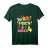 Kinder Wild Frech & Endlich 4 Jahre Alt Geburtstagsshirt - Lustiges Geburtstagsmotiv für Mädchen und Jungen