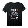 Kinder Wild, Frech & endlich 7 - Buntes Geburtstags T-Shirt für den siebten Geburtstag, perfekt als Geschenk für Jungen und Mädchen