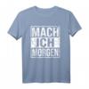 Morgenmuffel Wochenende Faul Frech Kollege Mach Ich Morgen T-Shirt – Lustiges Geschenk für Humorvolle, Büro und Freizeit