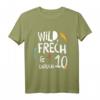 Kinder Wild, Frech & endlich 10. Geburtstag T-Shirt – Buntes Geburtstags-Shirt für Jungen und Mädchen zum 10. Geburtstag, perfektes Geschenk