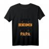 Damen Komme nach Papa Design für freche Kinder T-Shirt mit V-Ausschnitt – Lustiges Geschenk für Geburtstag & Weihnachten