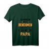 Damen Komme nach Papa Design für freche Kinder T-Shirt mit V-Ausschnitt – Lustiges Geschenk für Geburtstag & Weihnachten