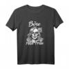 Böse alte Frau T-Shirt mit Dia de Muertos Motiv – Freches Damen Design für ältere Frauen, Mütter & Rock-Fans