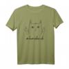 Lustiges Katzen T-Shirt mit frechem Mittelfinger Spruch – Perfektes Outfit für Partys, Geburtstage & humorvolle Geschenke für Katzenliebhaber
